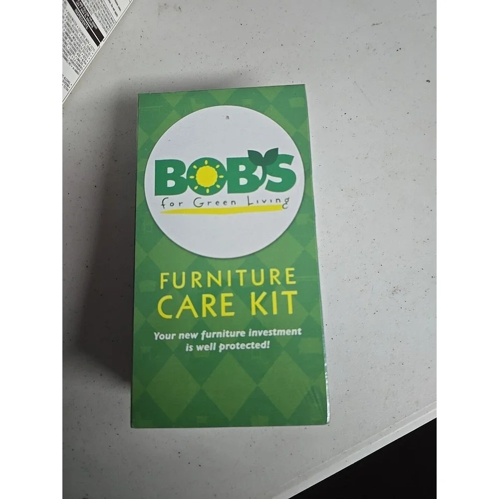 Bob's For Green Living Furniture Care‎ Kit Fabric Rug Cleaner Wood Polish 8 oz